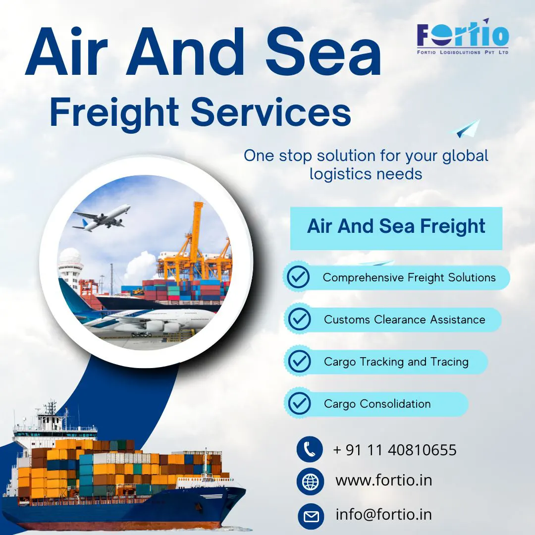 Fortio LogiSolution: Leading Air and Ocean Freight Companies in Delhi