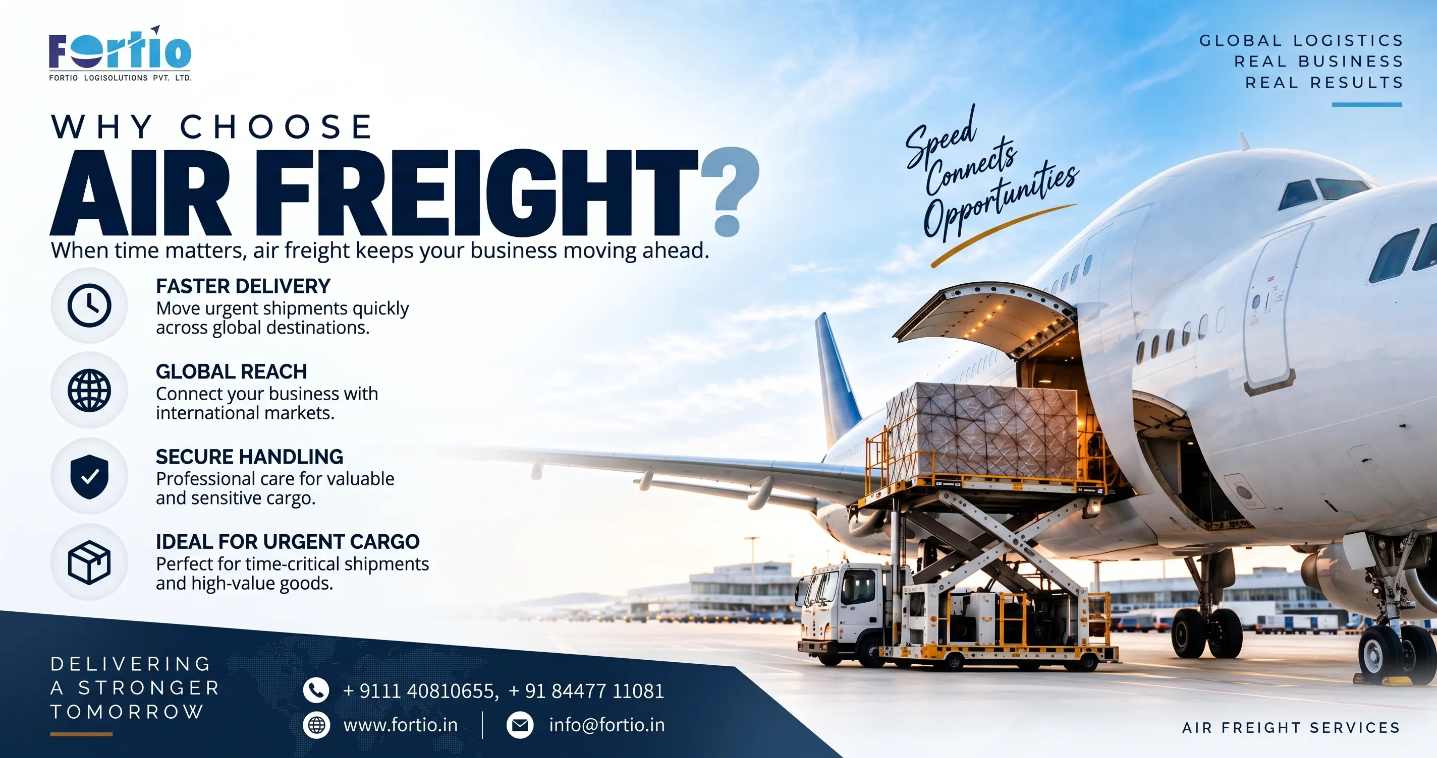 Air Freight Companies in South East Delhi: A Practical Guide for Businesses | Fortio LogiSolutions