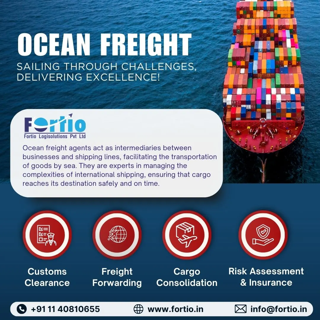 The Role of Ocean Freight Agents in Delhi