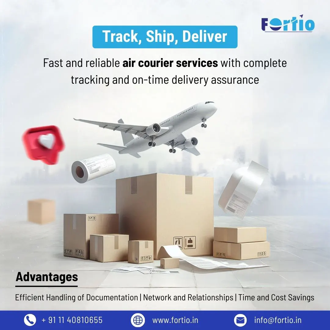 International Air Shipping in Delhi NCR: Fast, Secure & Reliable Solutions by Fortio LogiSolution