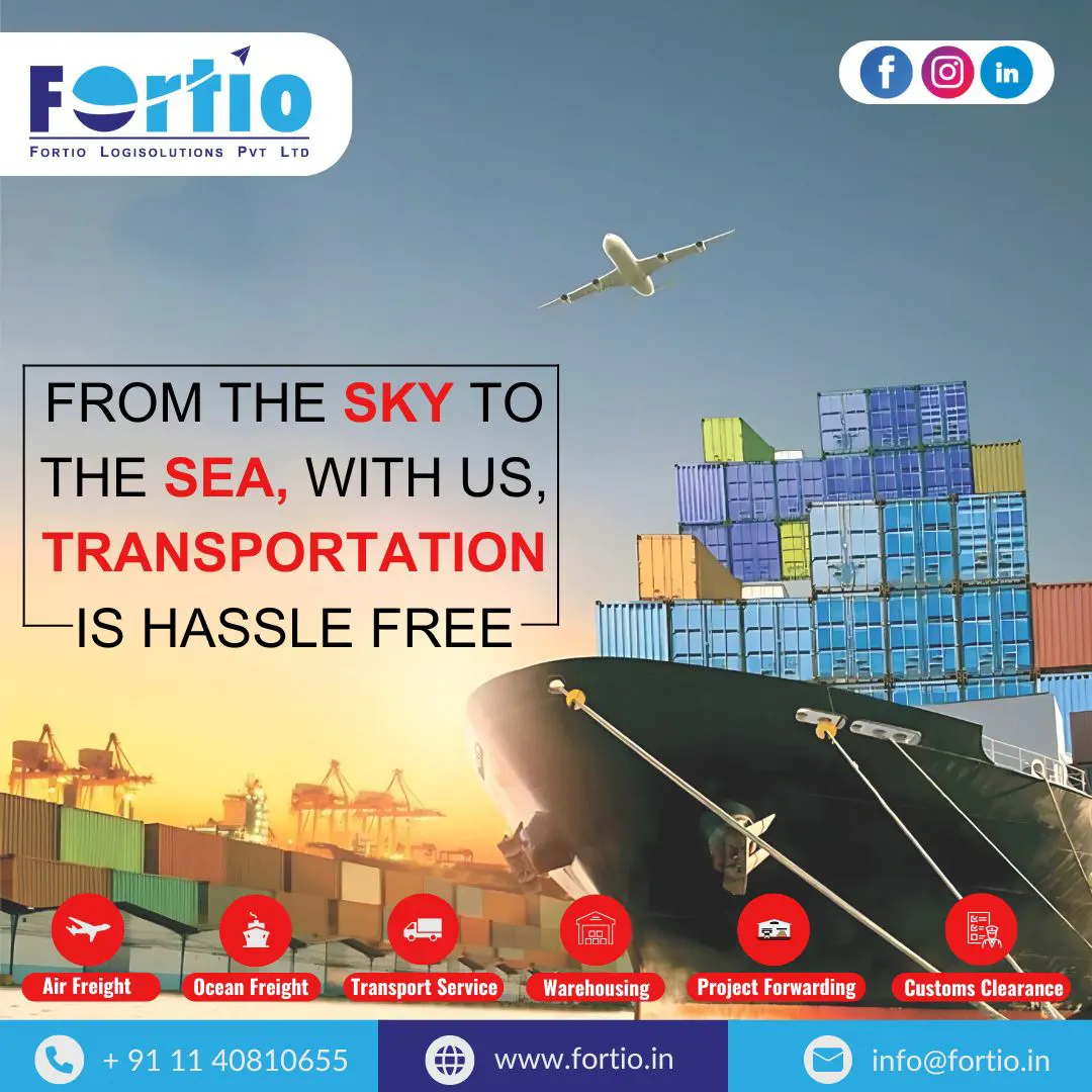 Fortio LogiSolution: Reliable Airfreight Logistics in Delhi NCR for Global Cargo Movement