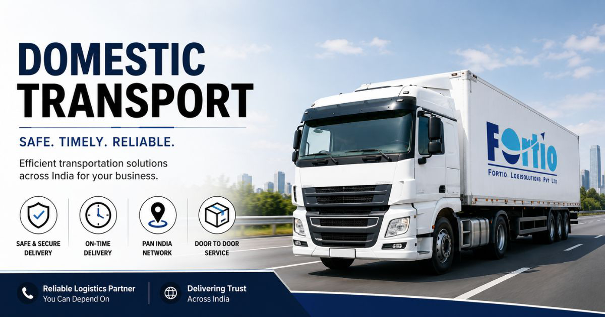 Domestic Transport Services in Delhi NCR
